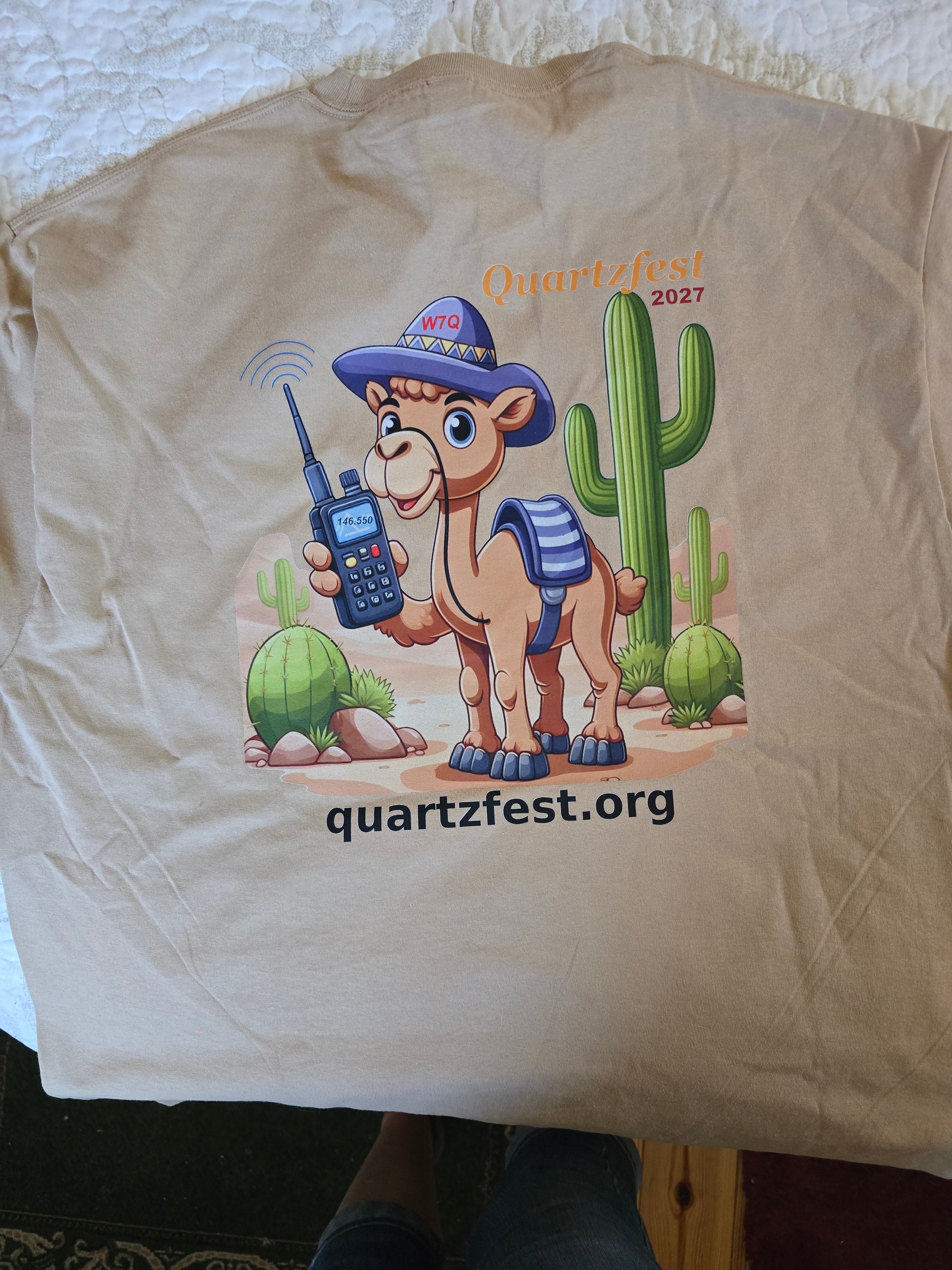 Quartzsite Short sleeve T shirt camel