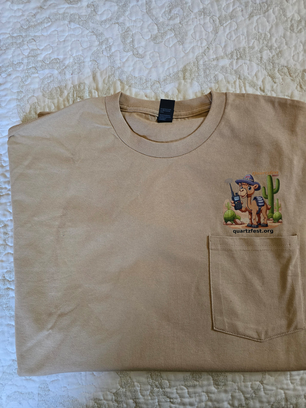 Quartzsite Short sleeve T shirt camel