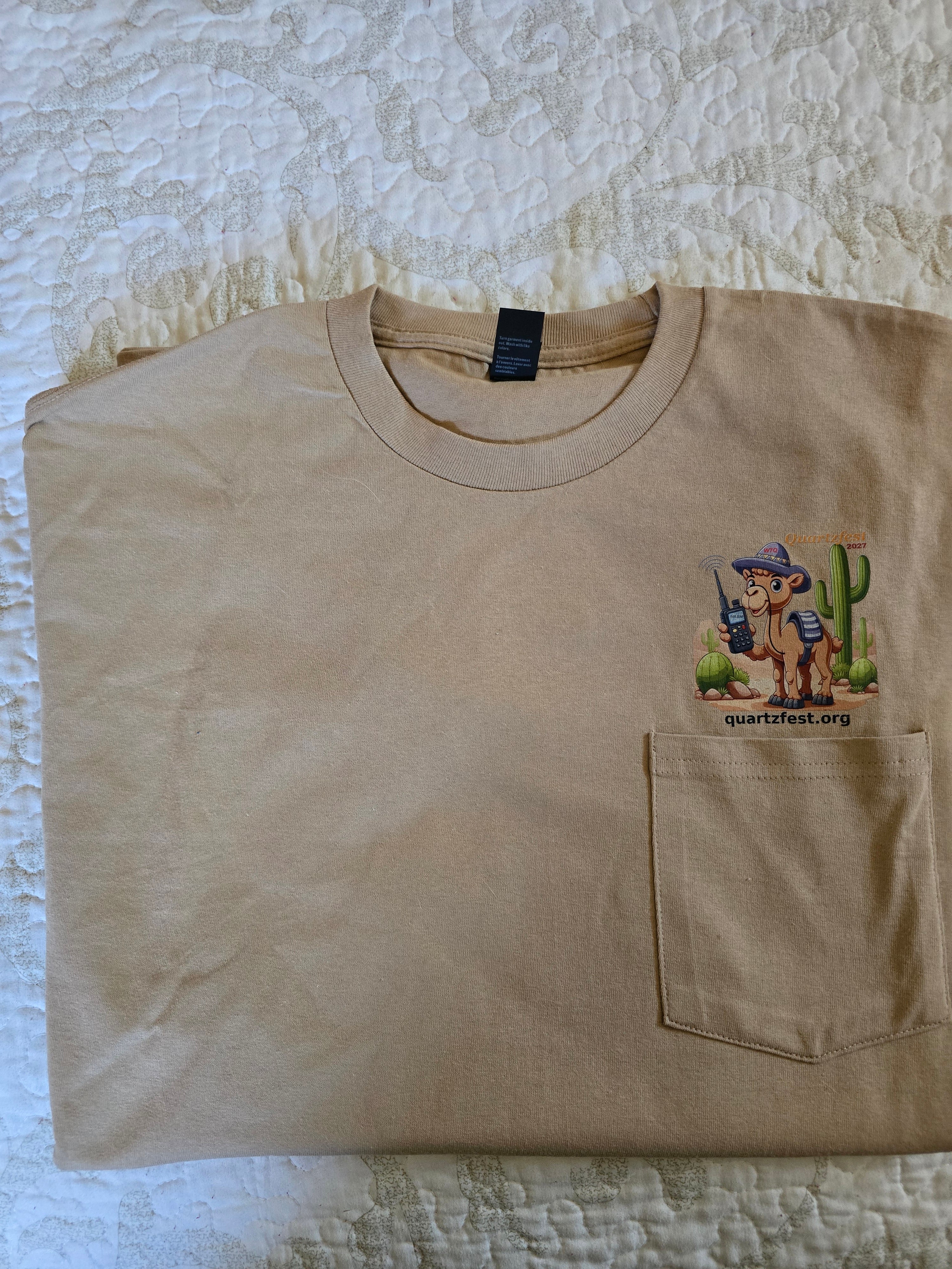 Quartzsite Short sleeve T shirt camel